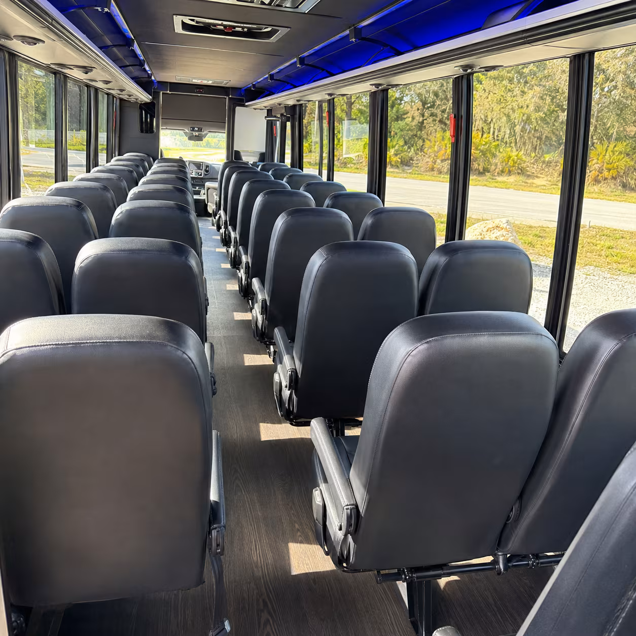 nashua private event transportation onboard seating