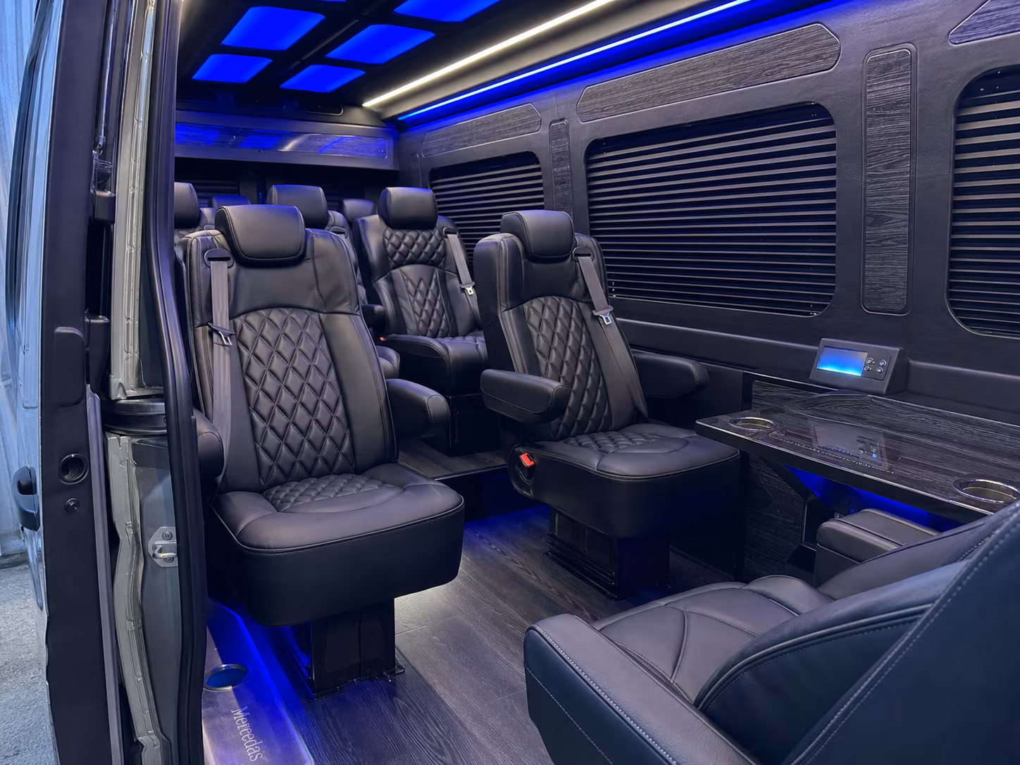 sprinter van transportation for groups and events across nashua