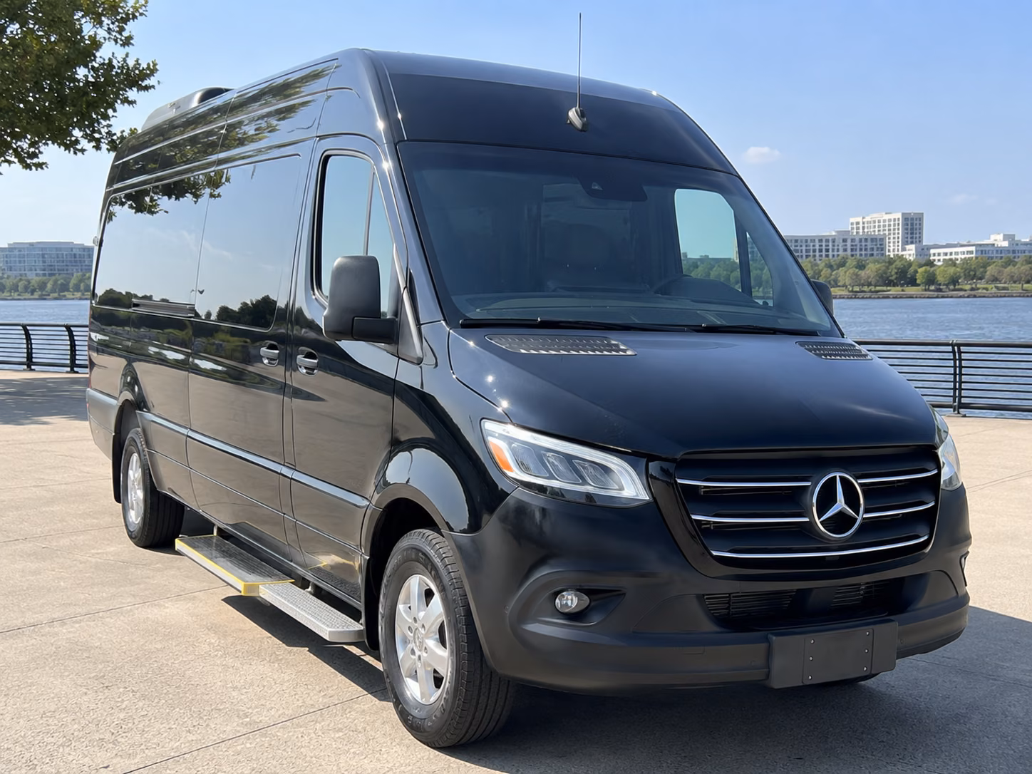 sprinter van with driver